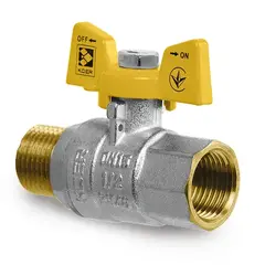 Кран кульовий Koer KG.208 - 1/2" FM ГШМ (газ) (KR4963) от KOER - купить в интернет-магазине