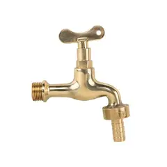 Кран вентильний РЗ 1/2", штуцер під шланг 3/4", латунний, BR-KFS1234 от Bradas - купить в интернет-магазине