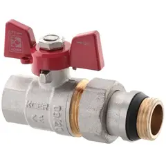 Кран з американкою 1/2" "антіпротечка" (Koer KR.227-Gi) (KR0189) от KOER - купить в интернет-магазине