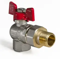 Кран з американкою 1/2" (Koer KR.228) кутовий (KR0016) от KOER - купить в интернет-магазине