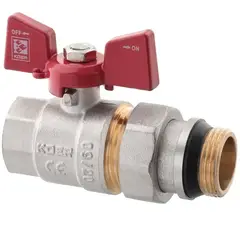 Кран з американкою 3/4" "антіпротечка" (Koer KR.227-Gi) (KR0191) от KOER - купить в интернет-магазине