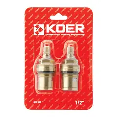 Кранбукси Koer KR.599 комплект кераміка MF-1/2" (AC0528) от KOER - купить в интернет-магазине