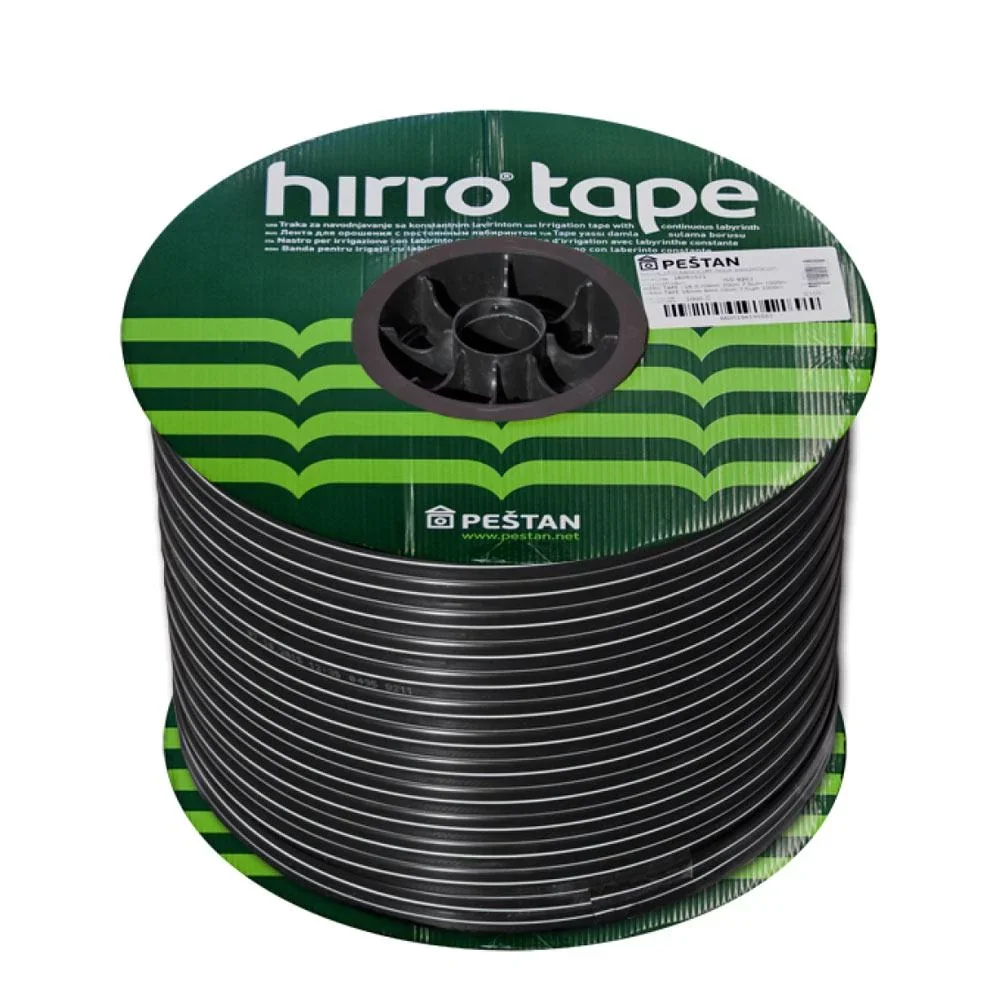 Крапельна стрічка Ø 16 мм / 8 мil (0,2мм) / 10см / 1 л/год HIRRO TAPE, DSTHT 16081010-1000