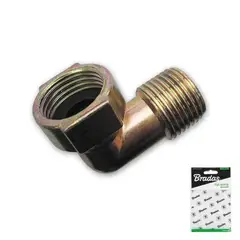 Кутовий з'єднувач зовнішня різьба 1/2", внутрішня різьба 1/2", PRK1/2*1/2W от Bradas - купить в интернет-магазине