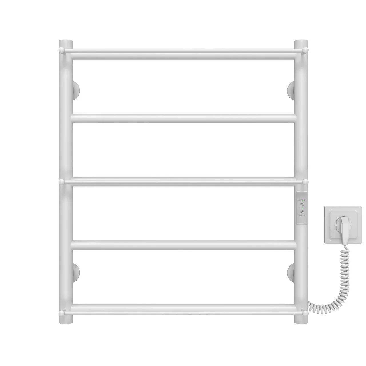 Рушникосушарка електрична Ladder П9 500х1000 Deffi нержавіюча сталь (Чорний, EF16, Праве підключення) - фото 154