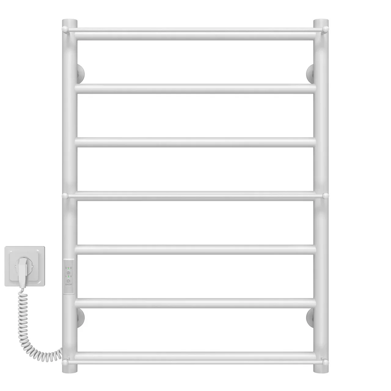 Рушникосушарка електрична Ladder П9 500х1000 Deffi нержавіюча сталь (Чорний, EF16, Праве підключення) - фото 65