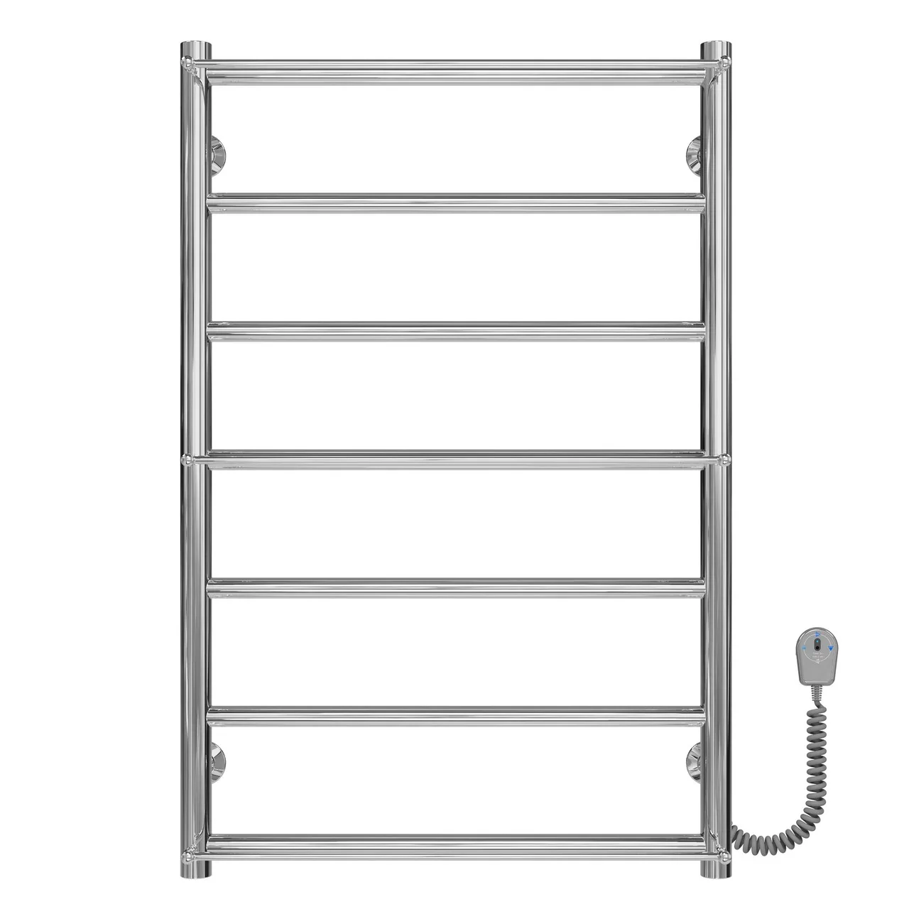 Рушникосушарка електрична Ladder П9 500х1000 Deffi нержавіюча сталь (Чорний, EF16, Праве підключення) - фото 107