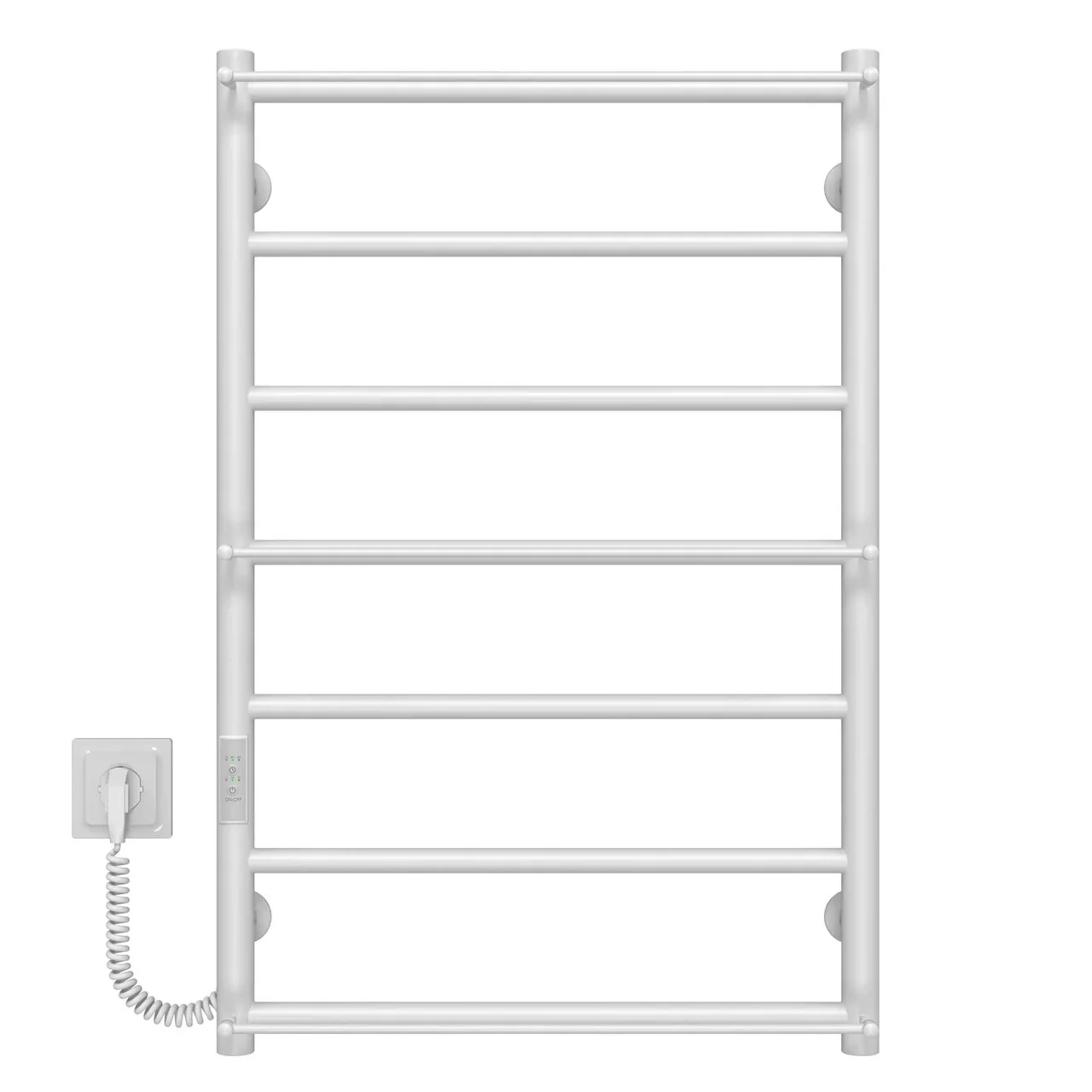 Рушникосушарка електрична Ladder П9 500х1000 Deffi нержавіюча сталь (Чорний, EF16, Праве підключення) - фото 67