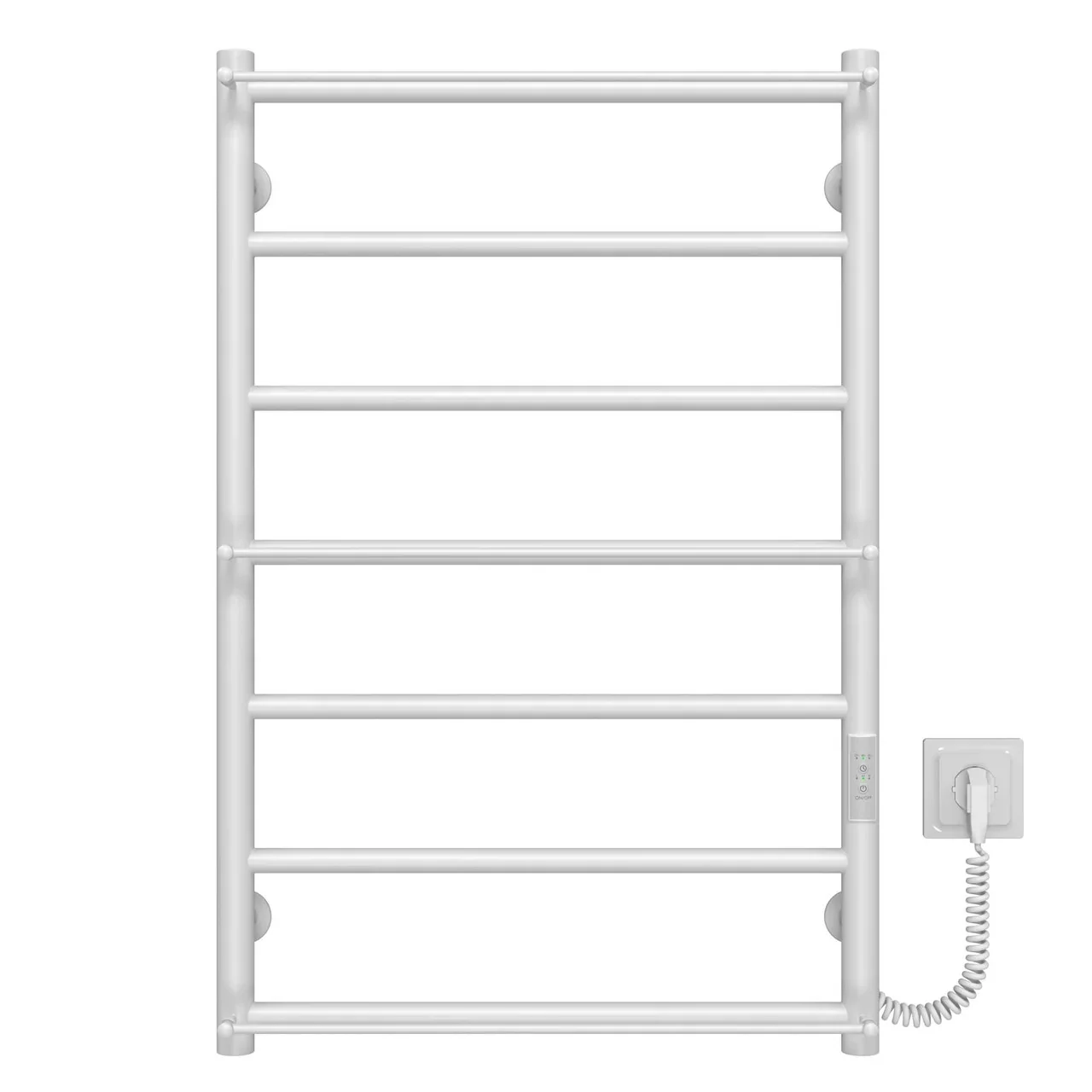 Рушникосушарка електрична Ladder П9 500х1000 Deffi нержавіюча сталь (Чорний, EF16, Праве підключення) - фото 68