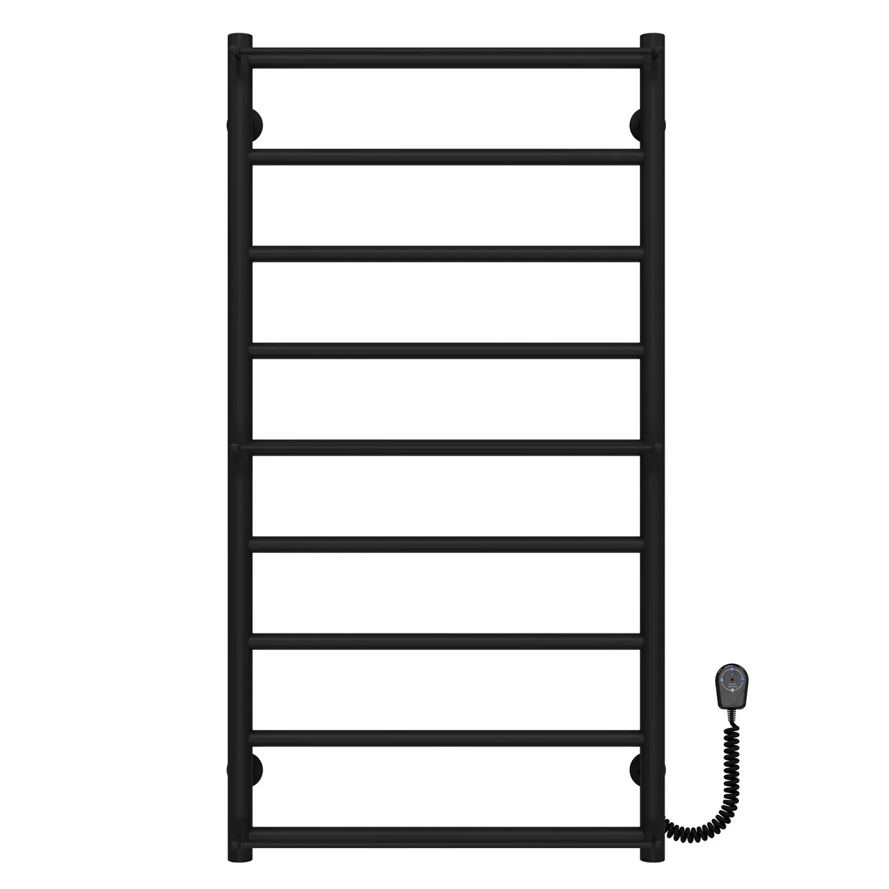 Рушникосушарка електрична Ladder П9 500х1000 Deffi нержавіюча сталь (Чорний, EF16, Праве підключення) - фото 180