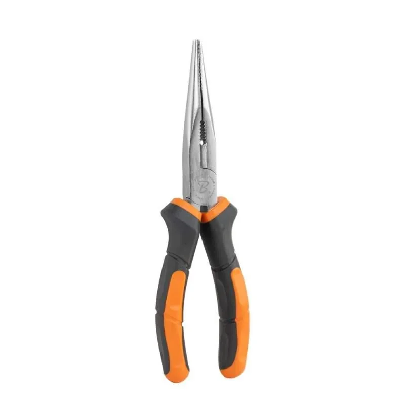 Прямі плоскогубці MASTER GRIP 200 мм, нікельовані, HOME & GARAGE, DIY-PL1212/8 - фото 2