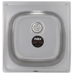 Мойка кухонная Haiba 50x47 (Satin) (HB0543) от HAIBO - купить в интернет-магазине