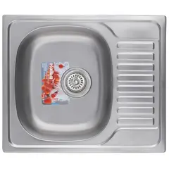 Мойка кухонная Haiba 58x48 (Satin) (HB0645) от HAIBO - купить в интернет-магазине
