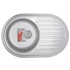 Мийка кухонна Haiba 77x50 (Satin) (HB0563) от HAIBO - купить в интернет-магазине