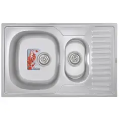 Мийка кухонна Haiba 78x50 Armonia (Satin) (HB0650) от HAIBO - купить в интернет-магазине