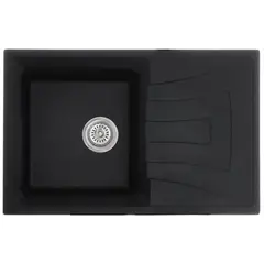 Мийка кухонна Haiba HB8104-G226 Black 780x500x200 (HB0987) от HAIBO - купить в интернет-магазине