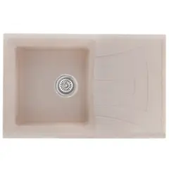 Мийка кухонна Haiba HB8104-G319 sand 780x500x200 (HB0989) от HAIBO - купить в интернет-магазине