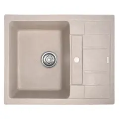 Мийка кухонна Haiba HB8210-G319 sand 620x500x200 (HB0985) от HAIBO - купить в интернет-магазине