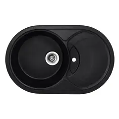 Мийка кухонна Haiba HB8310-G226 Black 780x500x220 (HB0975) от HAIBO - купить в интернет-магазине