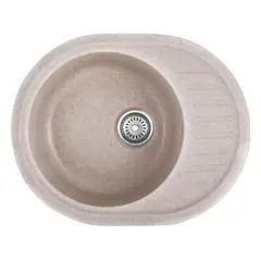 Мийка кухонна Haiba HB8311-G319 sand 570x450x180 (HB0981) от HAIBO - купить в интернет-магазине