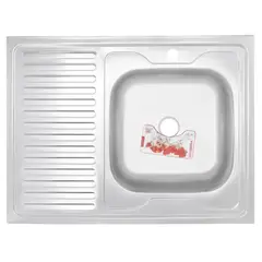 Мойка кухонная Zerix Z8060R-04-160E (Satin) (ZS0606) от Zerix - купить в интернет-магазине