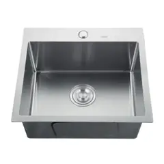 Мойка Zerix ZH5045-215.SUS304 (3.0/0.8) из нержавеющей стали SUS304 (MX1579) от Zerix - купить в интернет-магазине