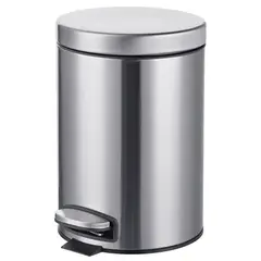 Відро для сміття з плавним закриванням кругле MIXXUS ELLIPSE-TC0212 SS COLOR 12 л (колір неіржавка сталь) (MI8399) от MIXXUS - купить в интернет-магазине
