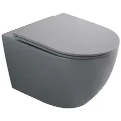 Унітаз підвісний MIXXUS PREMIUM ELLIPSE-0308-T3 GRAY 490x360x360 mm система змиву TORNADO 3.0 (MP6654) от MIXXUS PREMIUM - купить в интернет-магазине