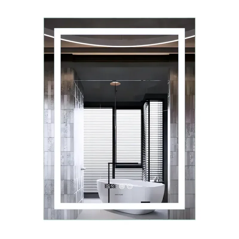 Дзеркало Mixxus Premium FLASH MR21-70x90 з Led Touch, Anti-fog, димером, регулятором яскравості, го