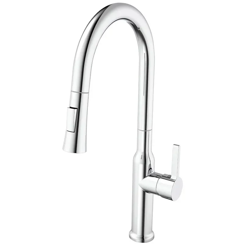 Змішувач для кухні з висувним виливом Mixxus Premium PULL 014 (MI6958)