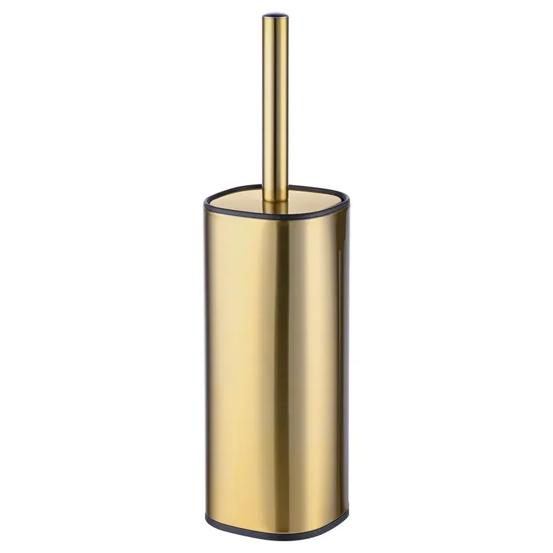 Єршик для унітазу підлоговий MIXXUS PREMIUM QUADRO-TB0201 BRUSHED GOLD (колір матове золото) (MI8395)