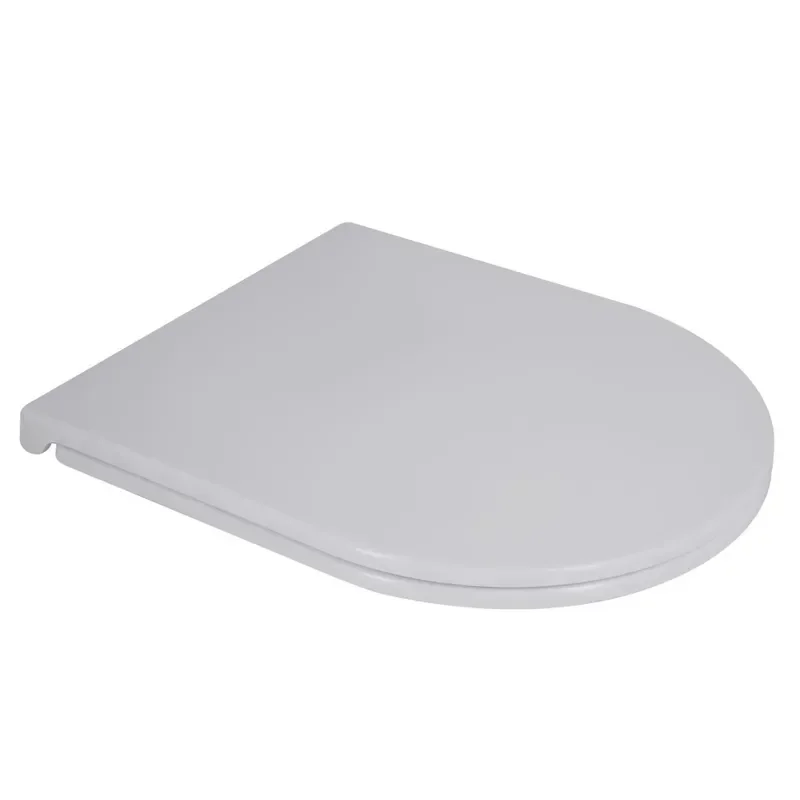 Сидіння-кришка для унітаза MIXXUS PREMIUM SEAT COVER ELLIPSE-WAVE-2001 428х361х50mm дюропластове швидкознімне з мікроліфтом - фото 2