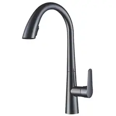 Змішувач для кухні з висувним виливом Mixxus Premium WARTA 014 GRAPHITE (MI6957) от MIXXUS PREMIUM - купить в интернет-магазине