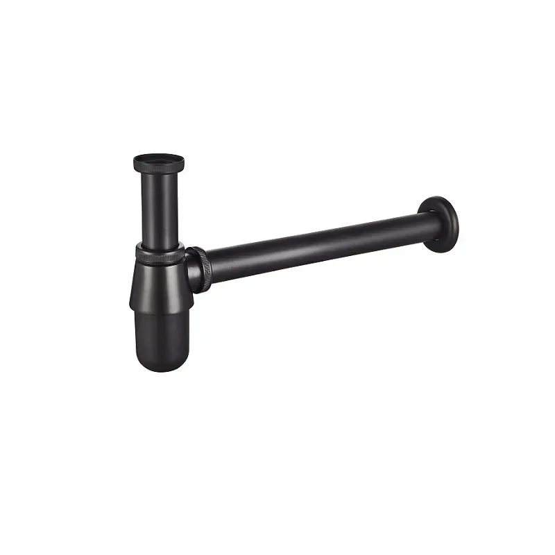 Сифон для умивальника Mixxus Siphon-01 Black 1 1/4'' (Чорний) (MI6143) - фото 2