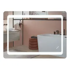 Дзеркало Mixxus TWEE MR09-50x80-Reverse з Led Touch, Anti-fog, димером, регулятором яскравості (MI6 от MIXXUS - купить в интернет-магазине