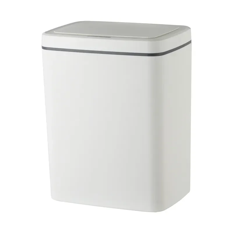Відро для сміття сенсорне прямокутне Mixxus WAVE-TC0110 White 10 л колір білий (MI7073)