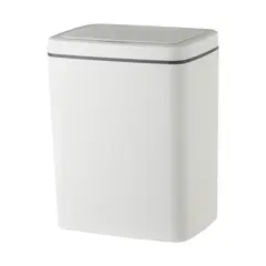 Відро для сміття сенсорне прямокутне Mixxus WAVE-TC0110 White 10 л колір білий (MI7073) от MIXXUS - купить в интернет-магазине