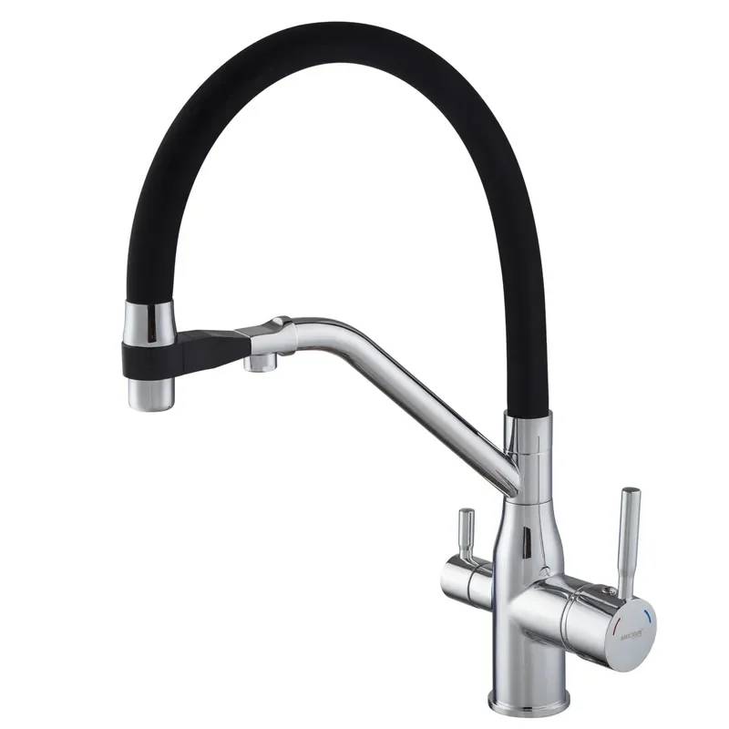 Змішувач для кухні MixxusPremium Gravity 021 REFL.BLACK (MI6977)