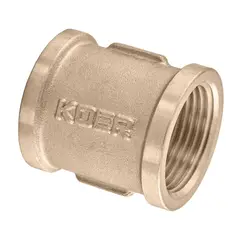Муфта Koer KF.C08.WN - 3/4" без нікелю (MX1492) от KOER - купить в интернет-магазине