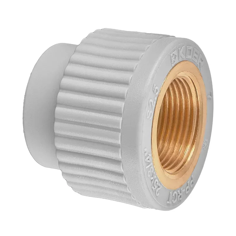Муфта ВР KOER K0088.PRO.WN - 25х3/4F PPR (KR6225)