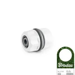 Муфта з'єднувальна  1/2", WHITE LINE, WL-2100 от Bradas - купить в интернет-магазине
