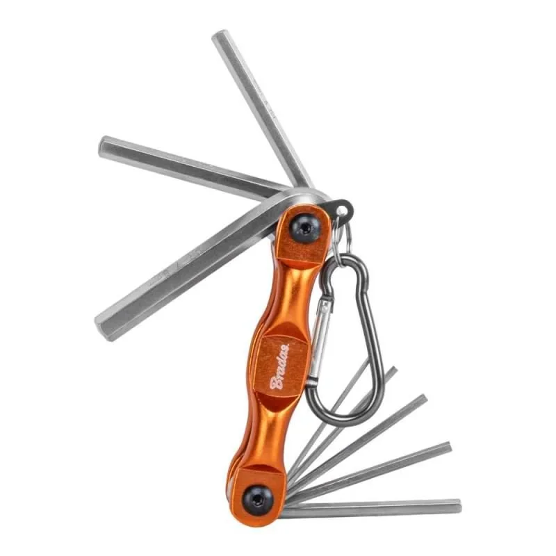 Набір шестигранних ключів Multi-Tool HEX 1,5–8 мм, 8 шт., короткі, DIY-HKHSET2 - фото 2