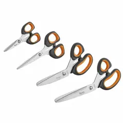 Набір ножиць універсальних PRECISION, 4 шт, HOME & GARAGE, DIY-SC208/SET-B от Bradas - купить в интернет-магазине