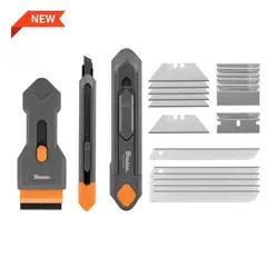 Набір ножів зі скребком та змінними лезами, 3 шт., DIY-KN191809/SET2B от Bradas - купить в интернет-магазине