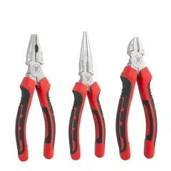 Набір плоскогубців PRO, 3 штуки, нікельовані CRV, HOME & GARAGE, DIY-PL13/1SET от Bradas - купить в интернет-магазине