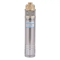 Насос свердловинний вихровий Vodomet 4SKM-100-20 Н=62М, Q=2,7кбМ, P=0,75кВт, вбуд. конденс.20м каб. от VODOMET - купить в интернет-магазине