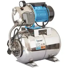 Насосная станция Vodomet Auto JSS100 1" (корпус – нерж, бак – нерж) (VO4195) от VODOMET - купить в интернет-магазине