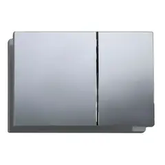 Панель змиву KOER KT-0610-01 240x160x32mm пластикова, кнопка квадратна (колір хром) (KR6135) от KOER - купить в интернет-магазине