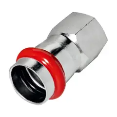 Перехідник з внутрішньою різзю KOER KQ.A2808F PRESS-INOX AISI 304 28x3/4" (KR6294) от KOER - купить в интернет-магазине