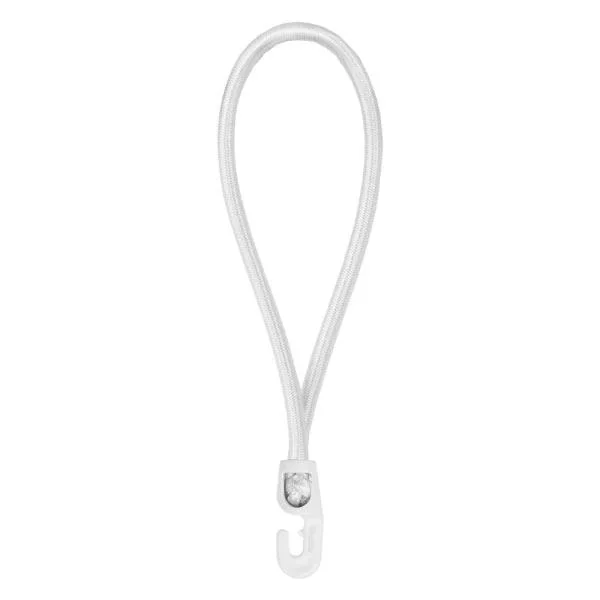 Петля еластична 40см з гачком PVC BUNGEE CORD HOOK, BCH3-0440WH-E